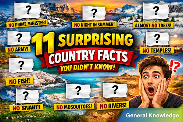 11 Most Surprising Country Facts You Probably Didn’t Know