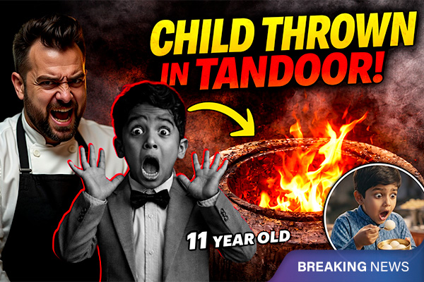 Caterer Throws 11 Year Old Child in Tandoor For Taking Rasgullas