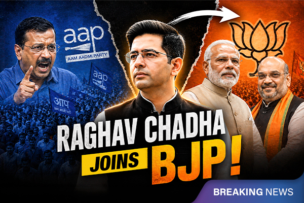 What Happened: Story Behind Raghav Chadha Joining BJP