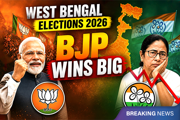 West Bengal Elections 2026: BJP Cruises To Victory Over TMC