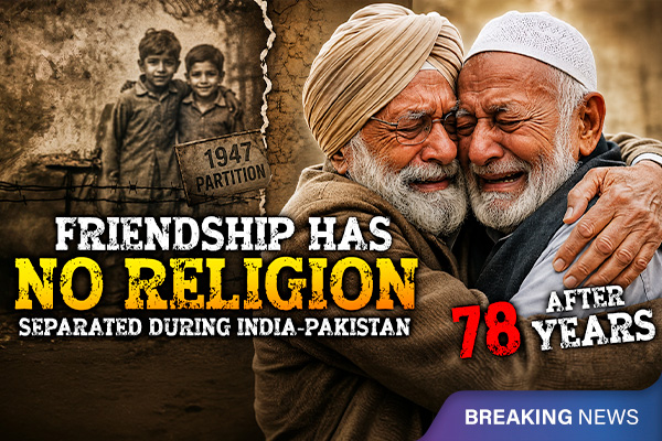 2 Childhood Friends Reunite After 78 Years: Separated By Partition