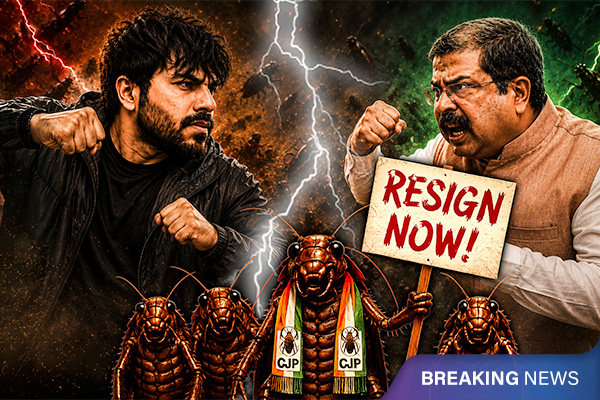 Cockroach Janta Party Demands Resignation of Education Minister: Holds 1st Press Conference