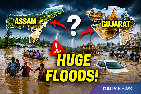 Why Are Assam and Gujarat Flooding at the Same Time?